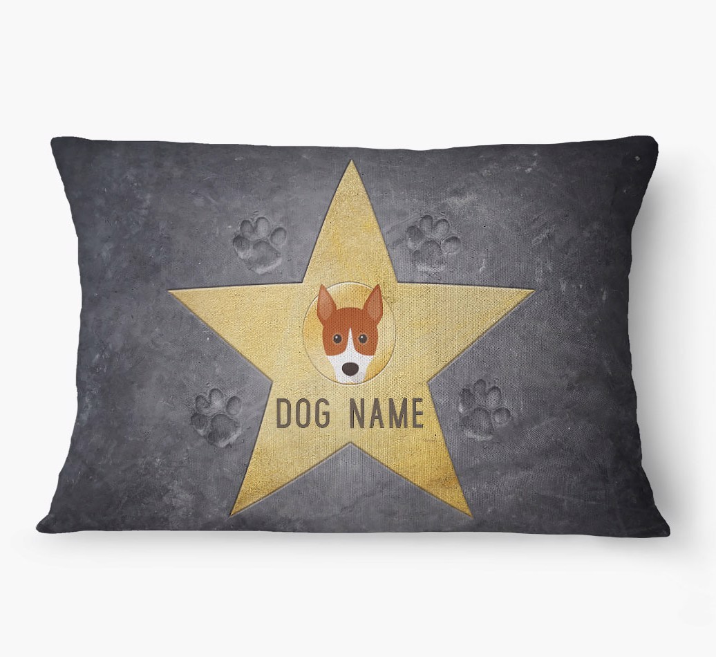 'Star of Fame' - Personalized {breedFullName} Dog Bed