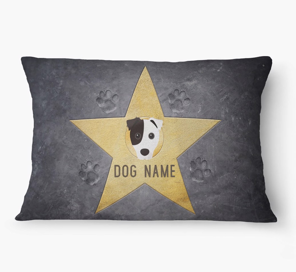 'Star of Fame' - Personalized {breedFullName} Dog Bed