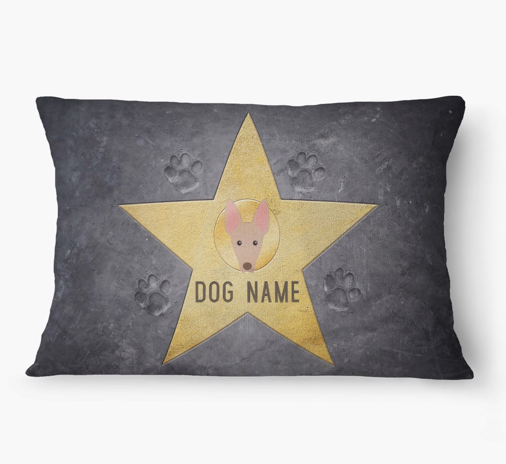 'Star of Fame' - Personalized {breedFullName} Dog Bed