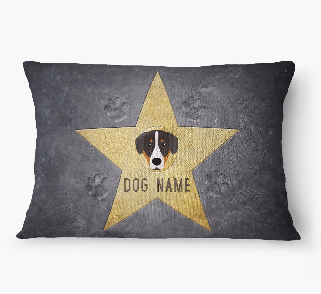 'Star of Fame' - Personalized {breedFullName} Dog Bed