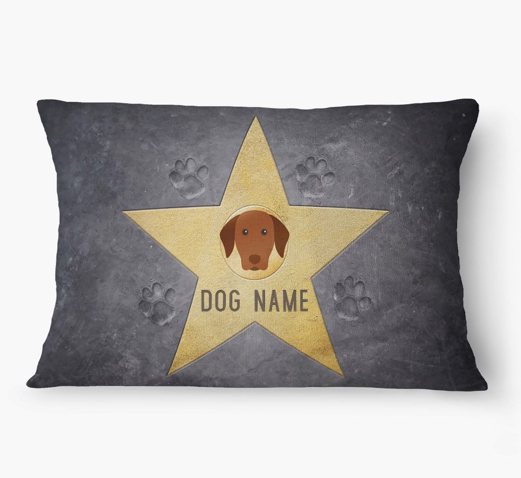 'Star of Fame' - Personalized {breedFullName} Dog Bed