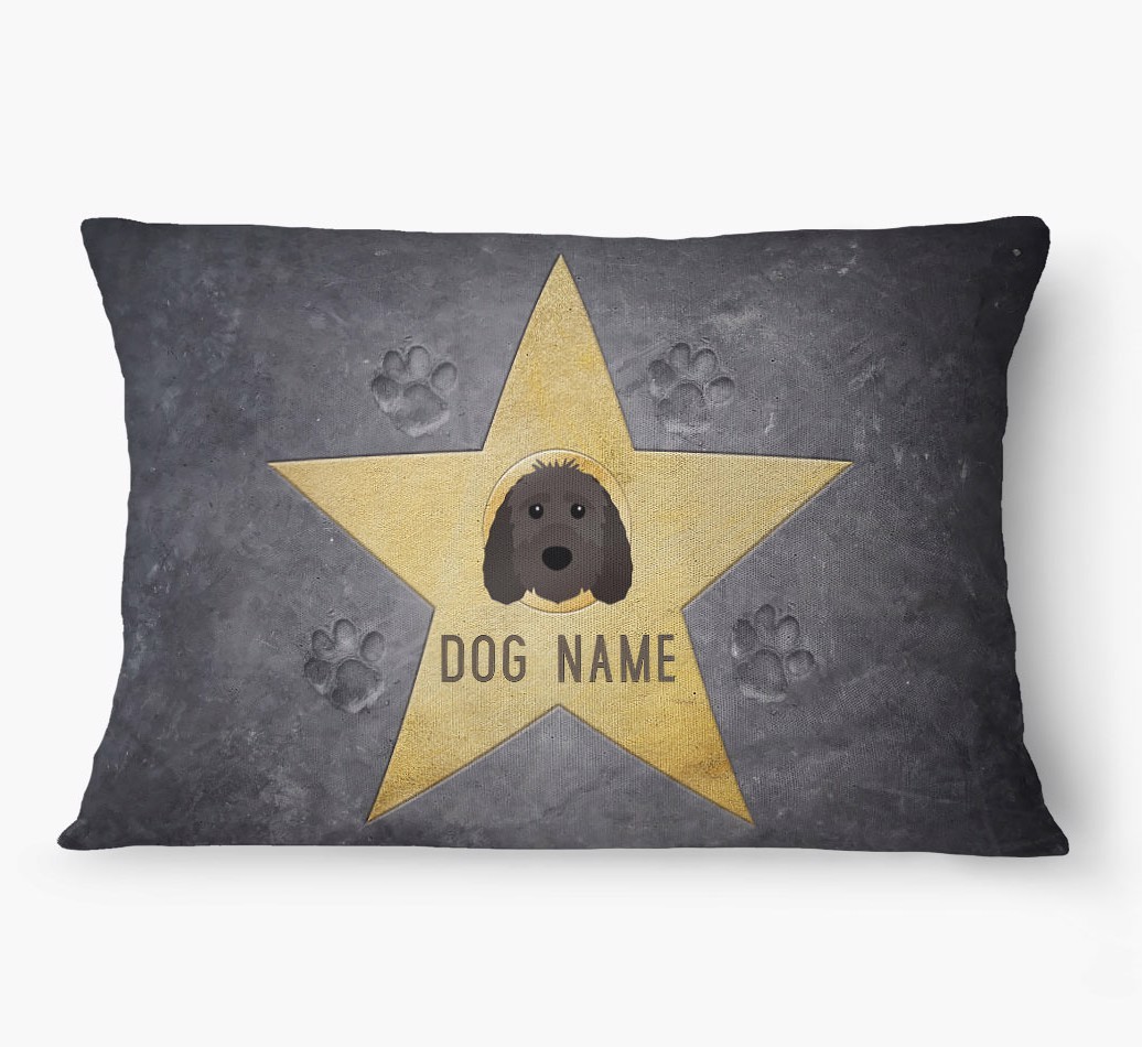 'Star of Fame' - Personalized {breedFullName} Dog Bed