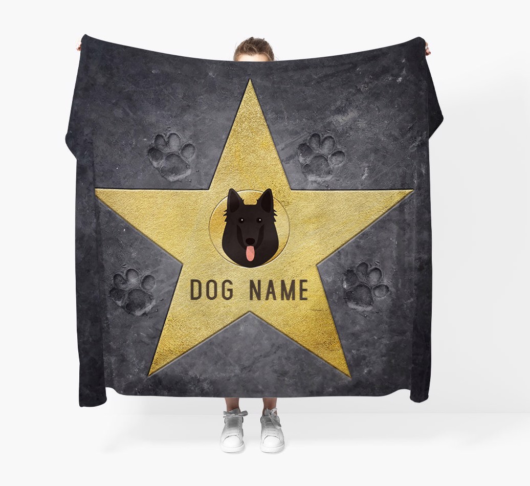 Personalised {breedFullName} Blanket - Star of Fame