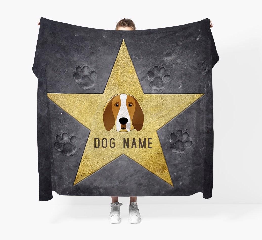 'Star of Fame' - Personalized {breedFullName} Blanket