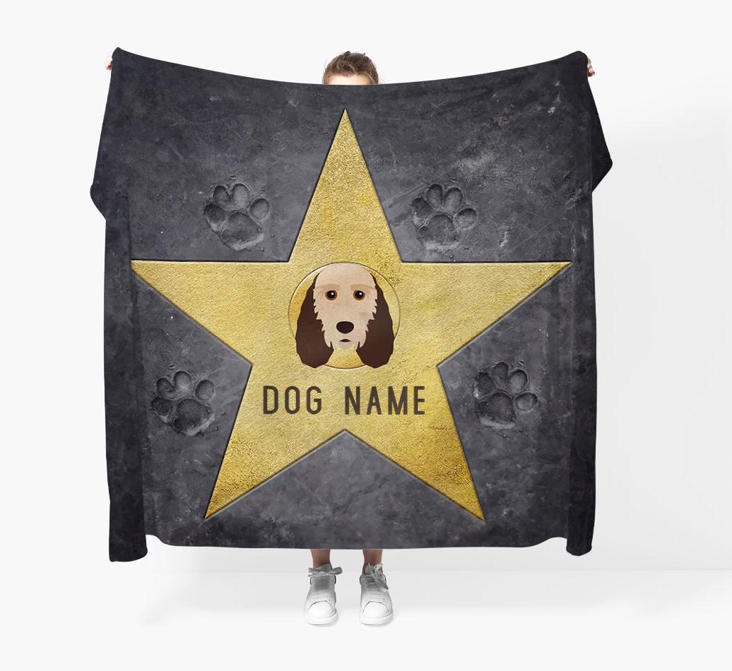'Star of Fame' - Personalized {breedFullName} Blanket