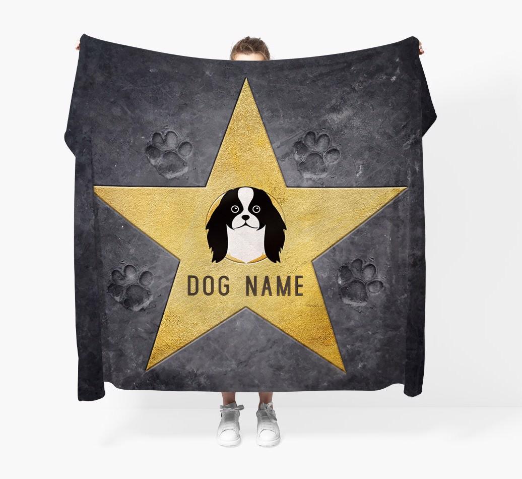 'Star of Fame' - Personalized {breedFullName} Blanket