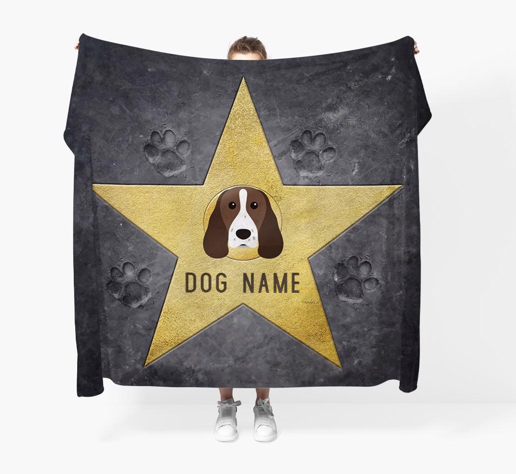 'Star of Fame' - Personalized {breedFullName} Blanket