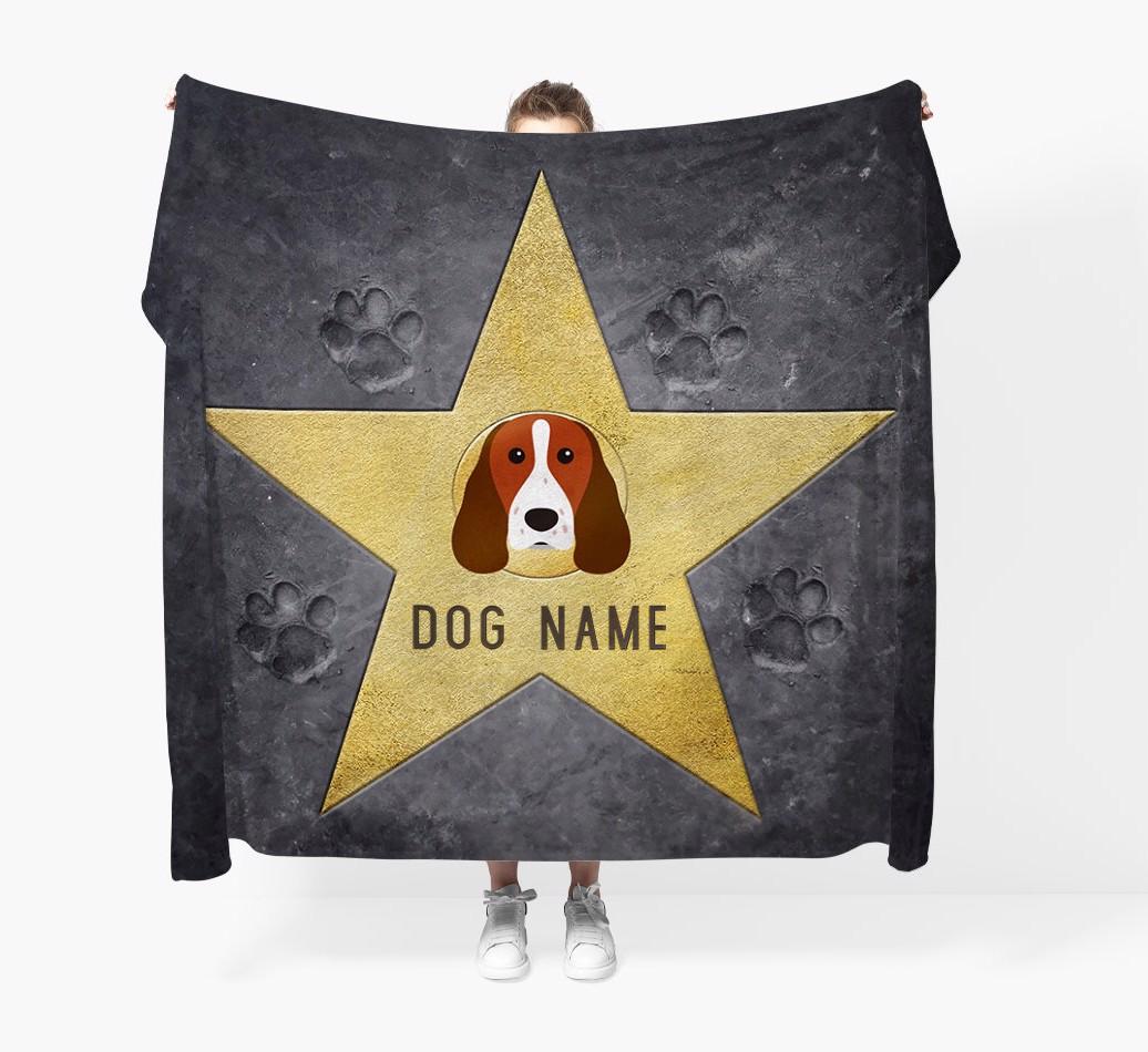 'Star of Fame' - Personalized {breedFullName} Blanket