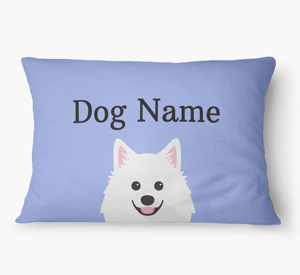 'Peeking Yappicon' - Personalized {breedFullName} Dog Bed