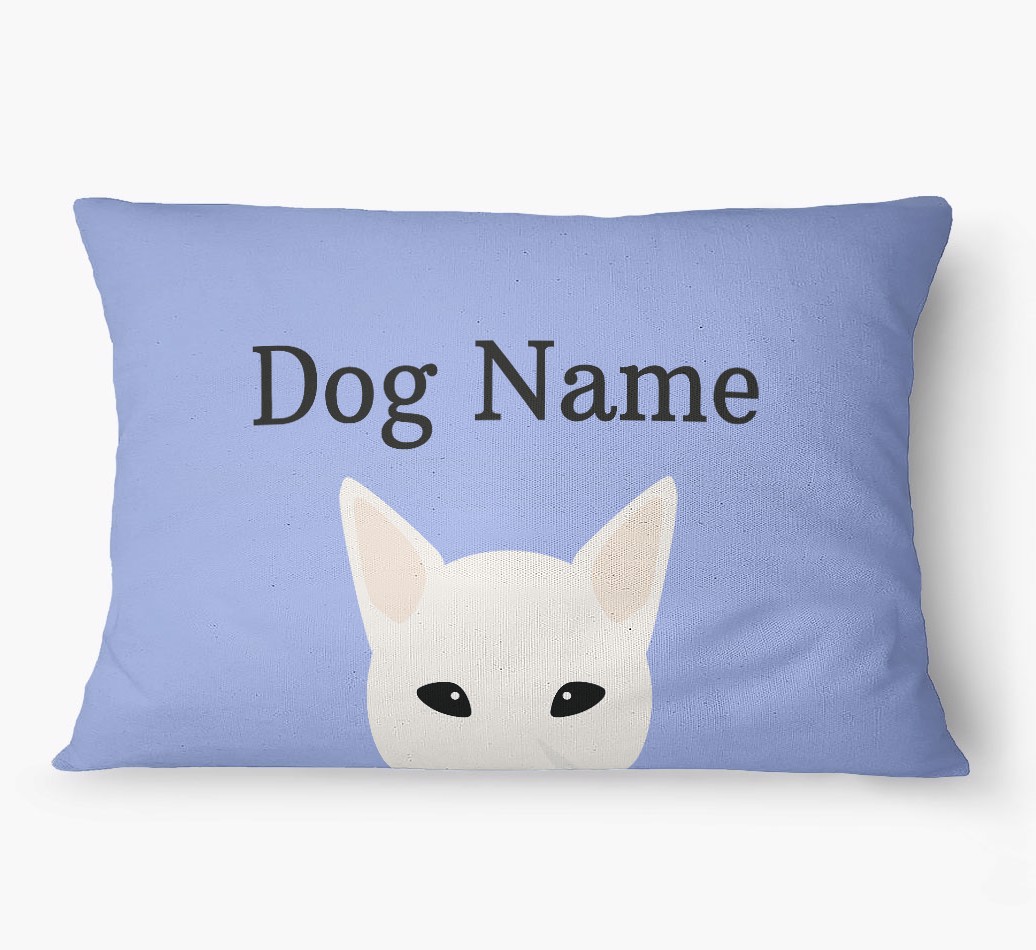 'Peeking Yappicon' - Personalised {breedFullName} Dog Bed