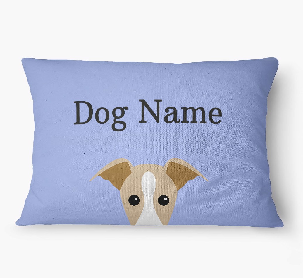 'Peeking Yappicon' - Personalised {breedFullName} Dog Bed