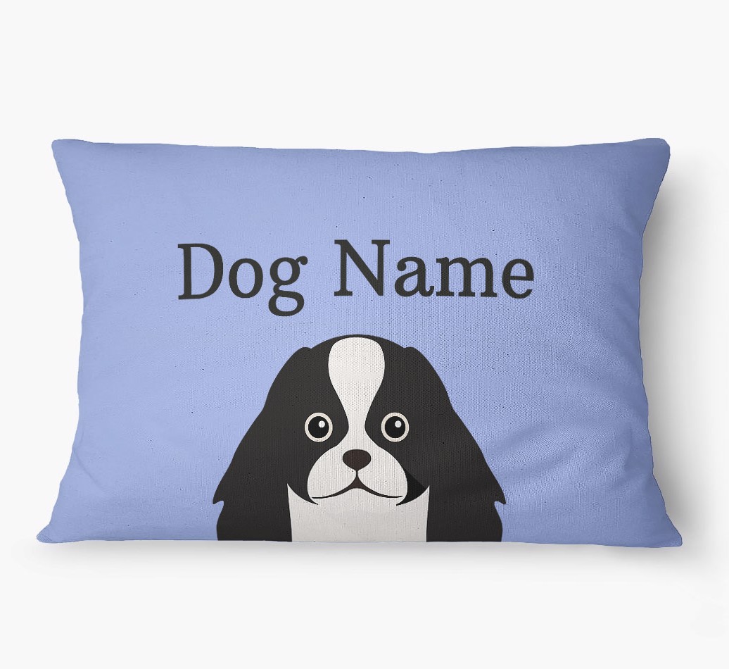 'Peeking Yappicon' - Personalised {breedFullName} Dog Bed