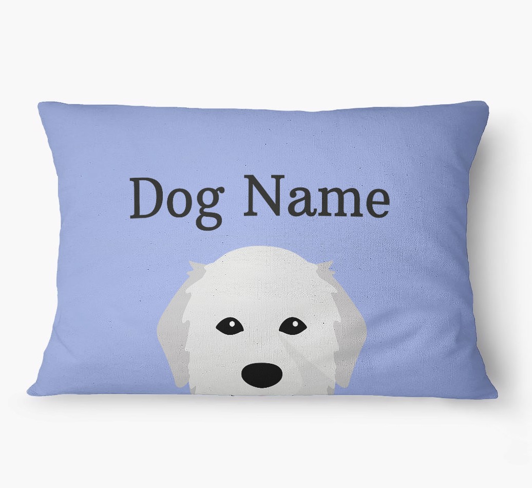 'Peeking Yappicon' - Personalised {breedFullName} Dog Bed
