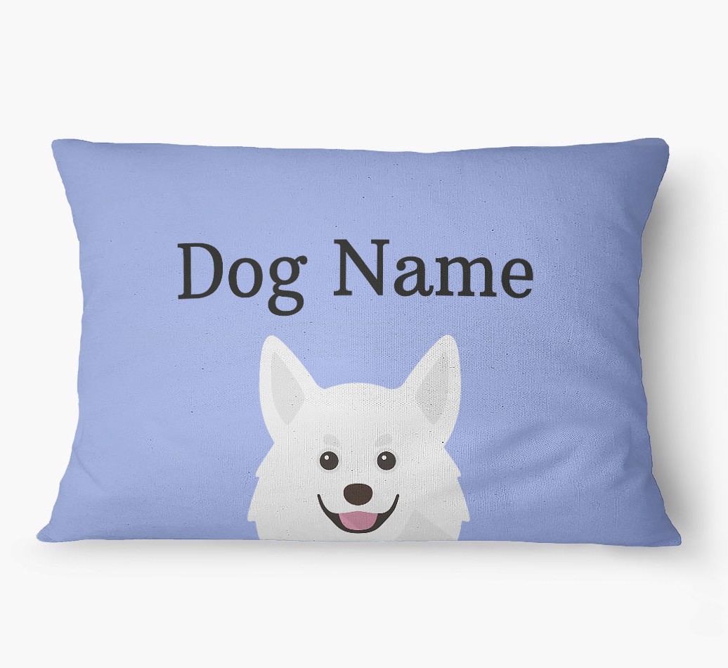 'Peeking Yappicon' - Personalized {breedFullName} Dog Bed