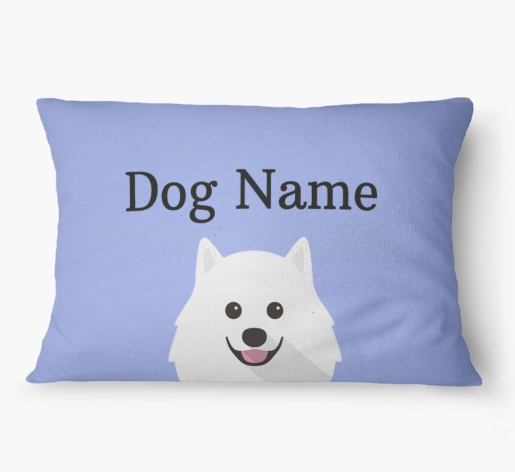 'Peeking Yappicon' - Personalized {breedFullName} Dog Bed