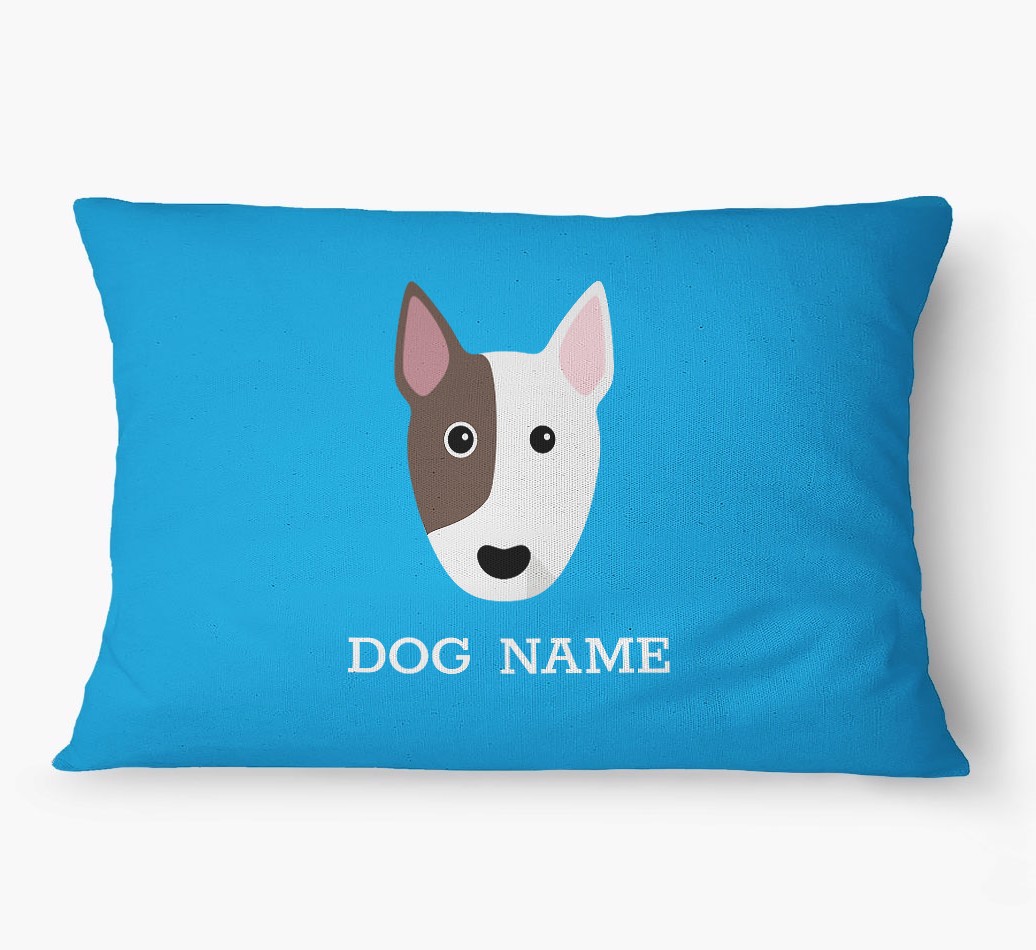 'Yappicon and Name' - Personalised {breedFullName} Dog Bed