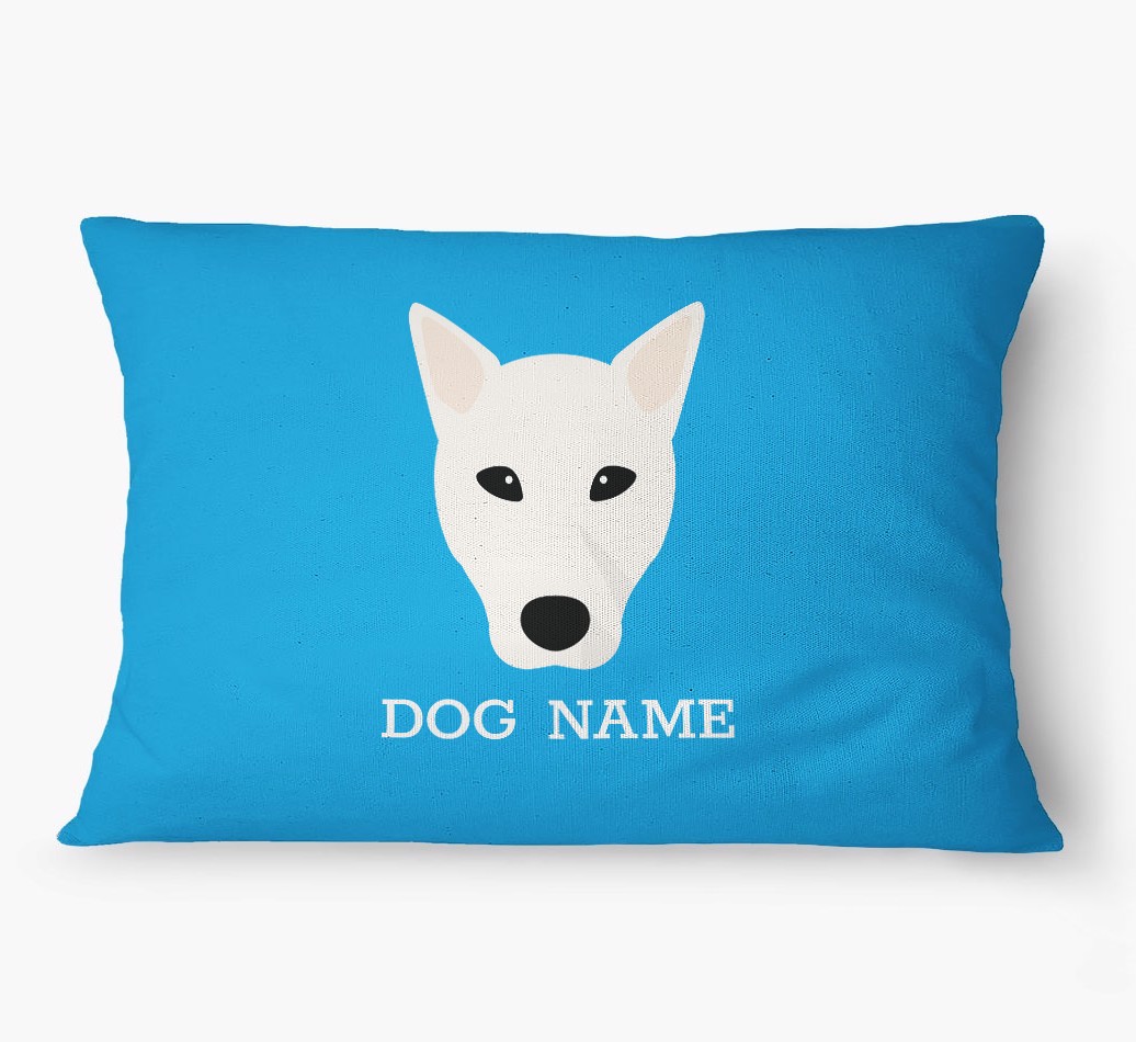 'Yappicon and Name' - Personalised {breedFullName} Dog Bed