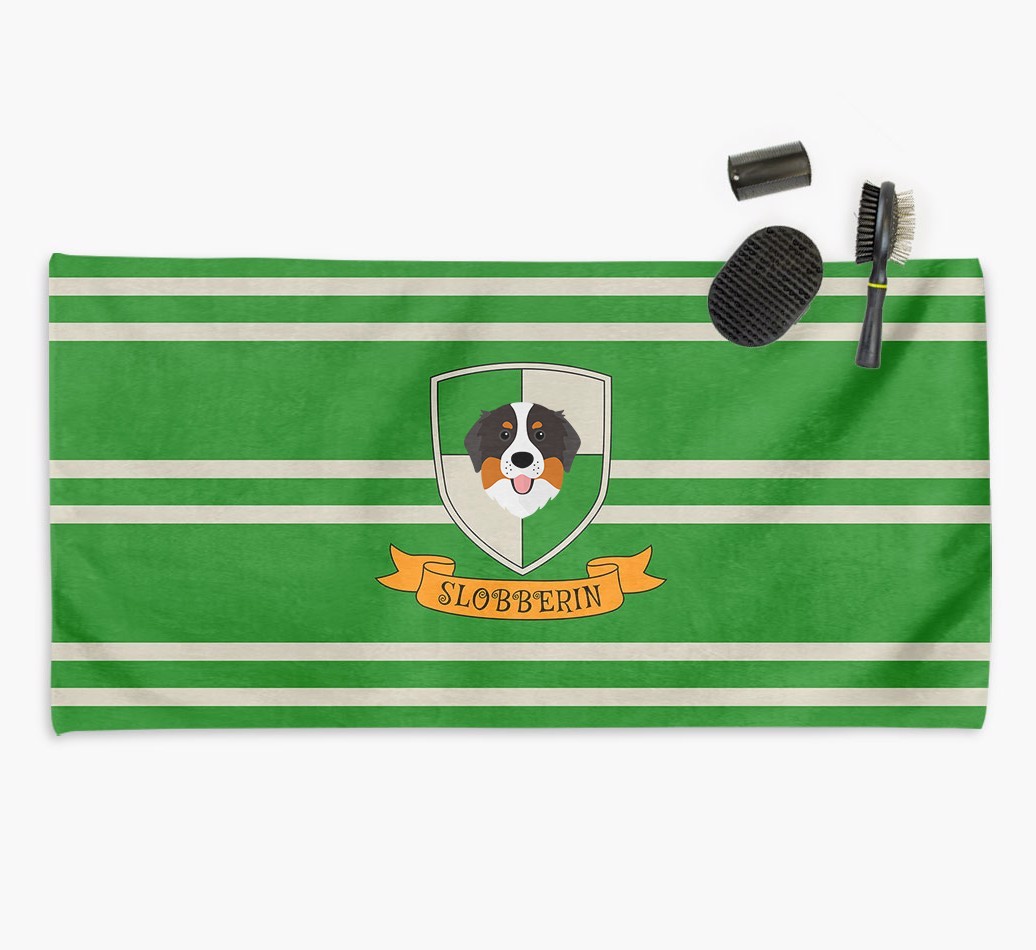 'Harry Pawter' - Personalised {breedFullName} Towel