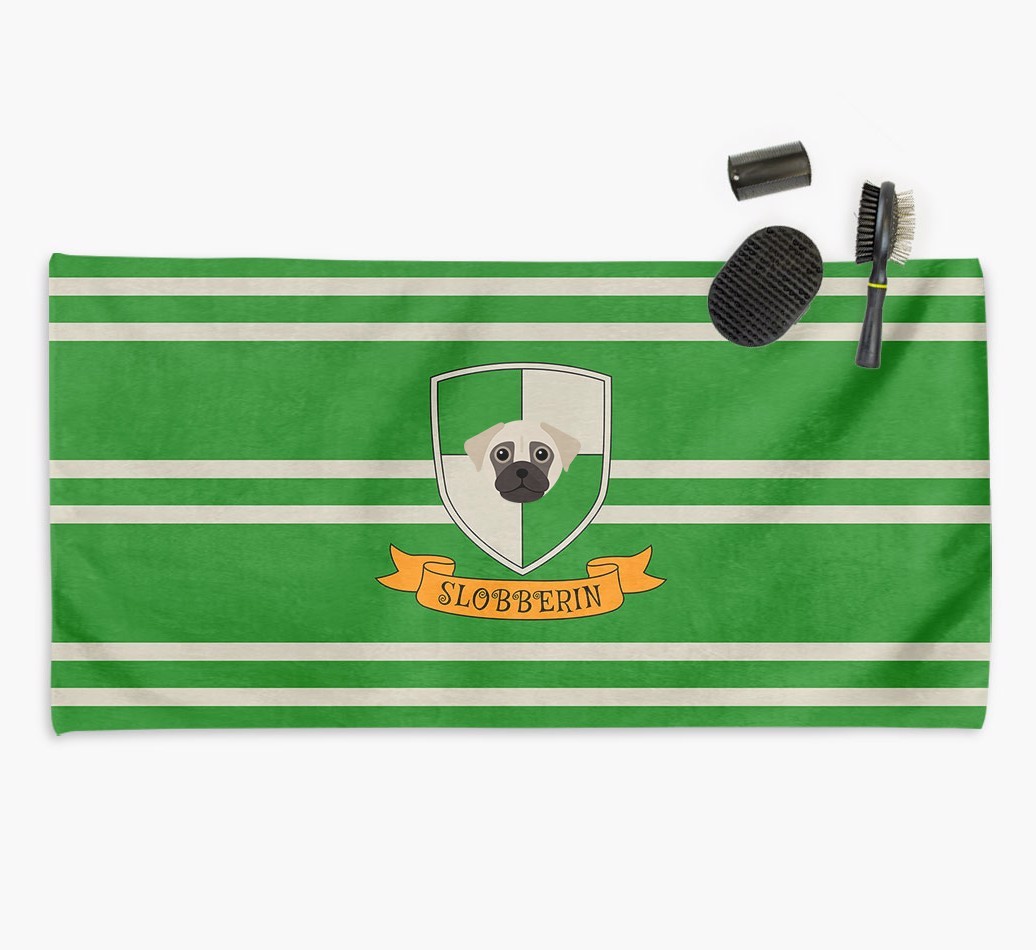 'Harry Pawter' - Personalised {breedFullName} Towel