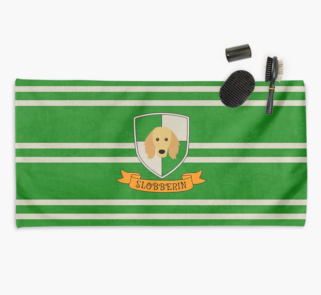 'Harry Pawter' - Personalised {breedFullName} Towel