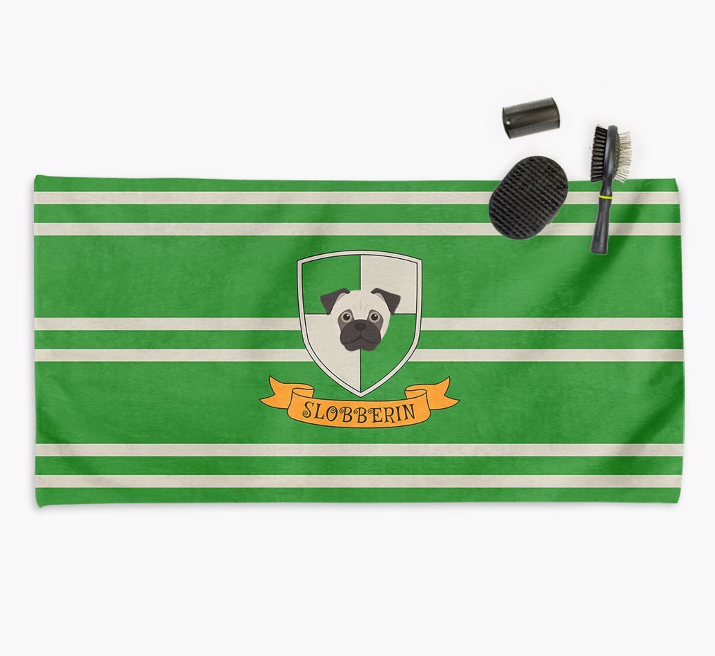 'Harry Pawter' - Personalized {breedFullName} Towel