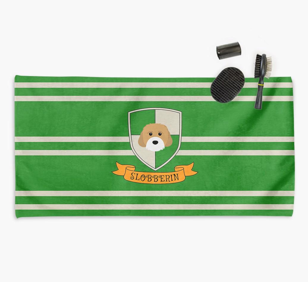 'Harry Pawter' - Personalized {breedFullName} Towel