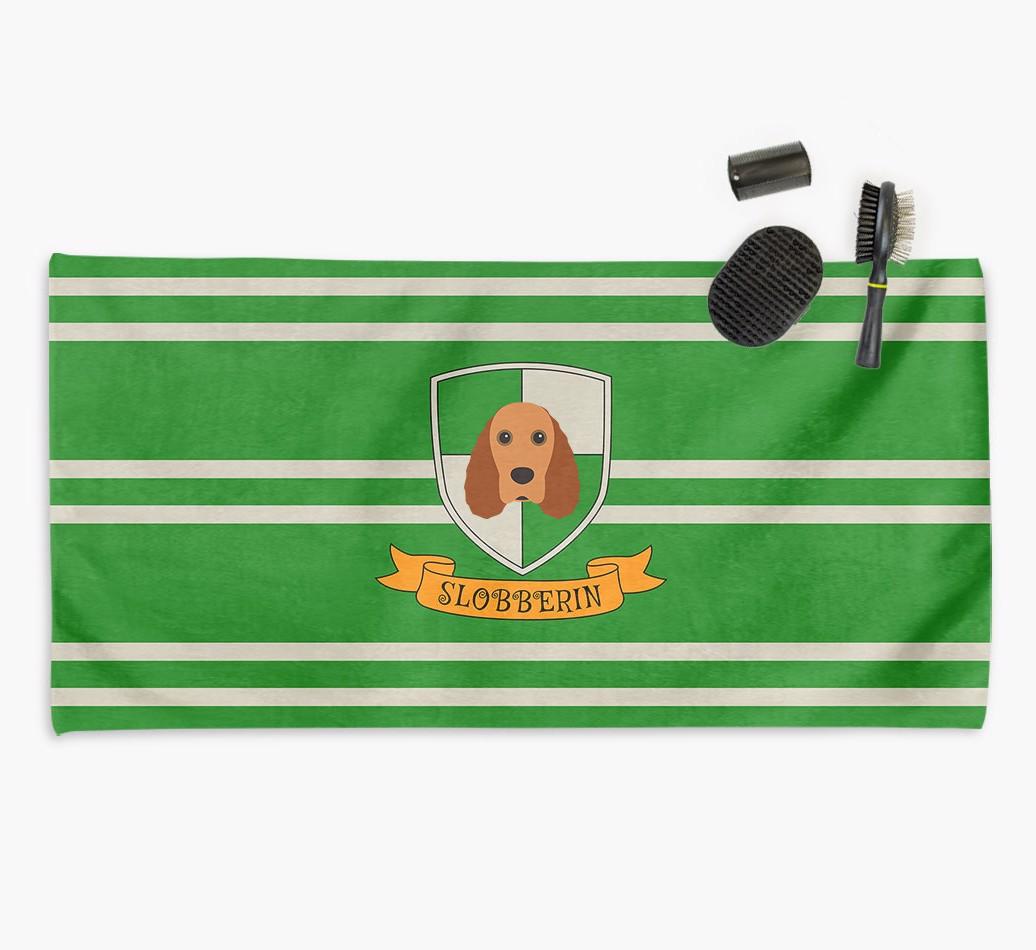 'Harry Pawter' - Personalized {breedFullName} Towel