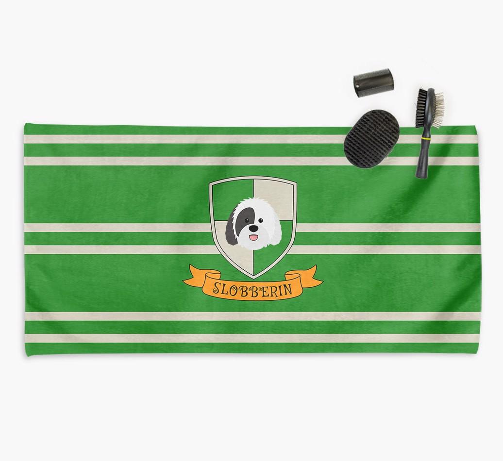 'Harry Pawter' - Personalized {breedFullName} Towel