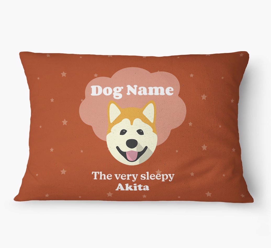 'The Very Sleepy Dog' - Personalised {breedFullName} Dog Bed