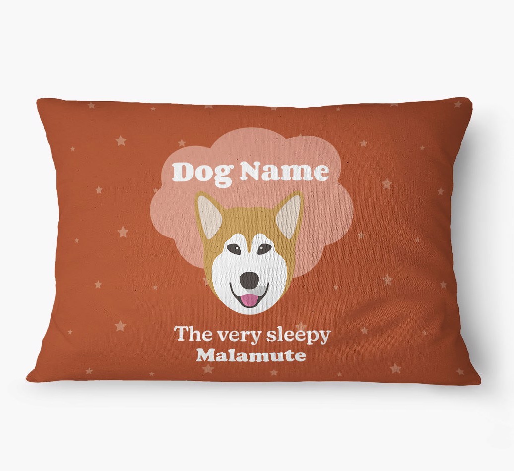'The Very Sleepy Dog' - Personalised {breedFullName} Dog Bed