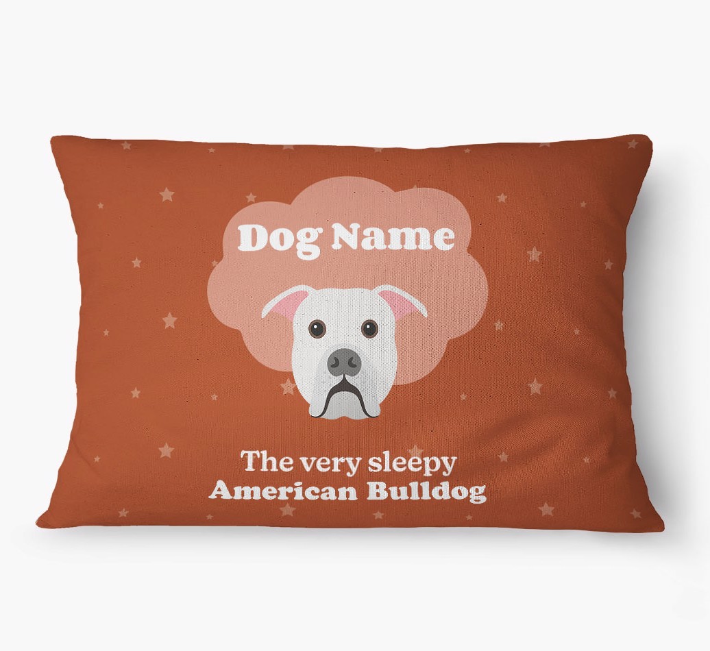 'The Very Sleepy Dog' - Personalized {breedFullName} Dog Bed