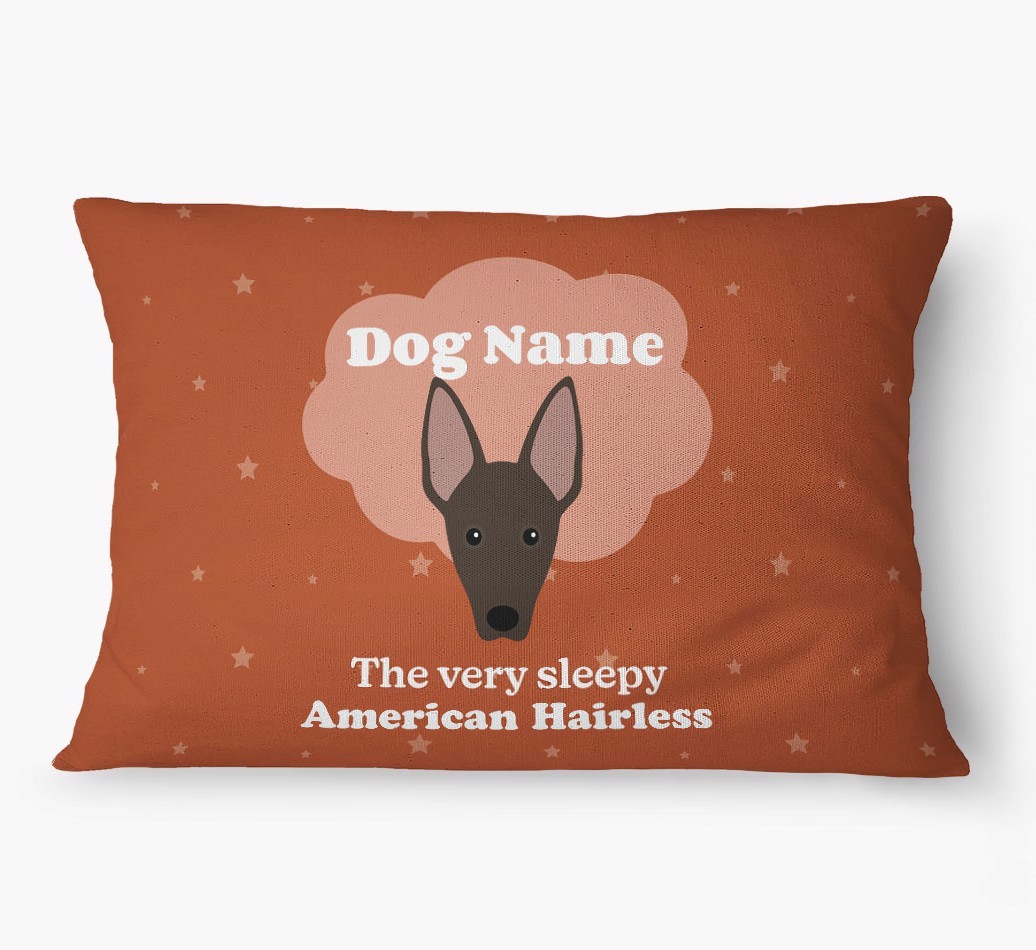 'The Very Sleepy Dog' - Personalized {breedFullName} Dog Bed