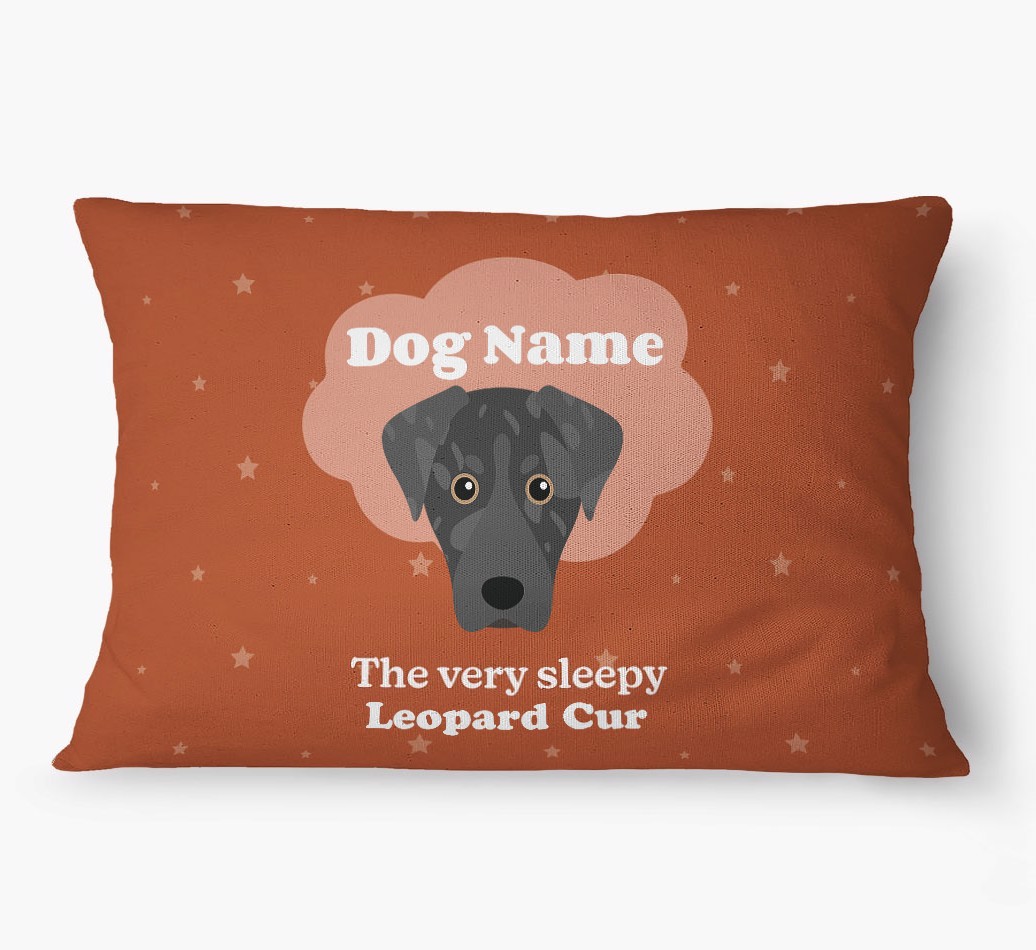 'The Very Sleepy Dog' - Personalized {breedFullName} Dog Bed