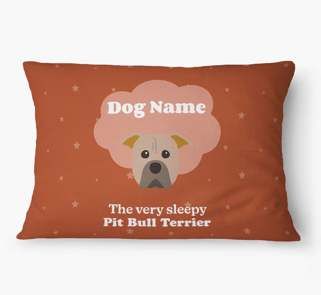 'The Very Sleepy Dog' - Personalised {breedFullName} Dog Bed