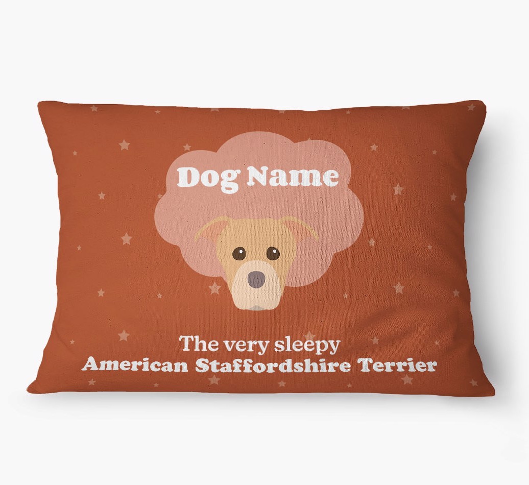 'The Very Sleepy Dog' - Personalized {breedFullName} Dog Bed