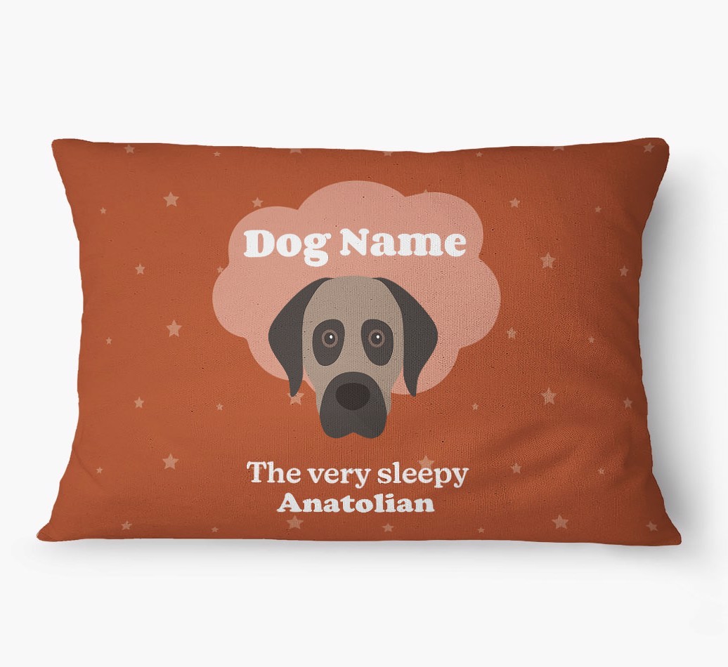 'The Very Sleepy Dog' - Personalized {breedFullName} Dog Bed
