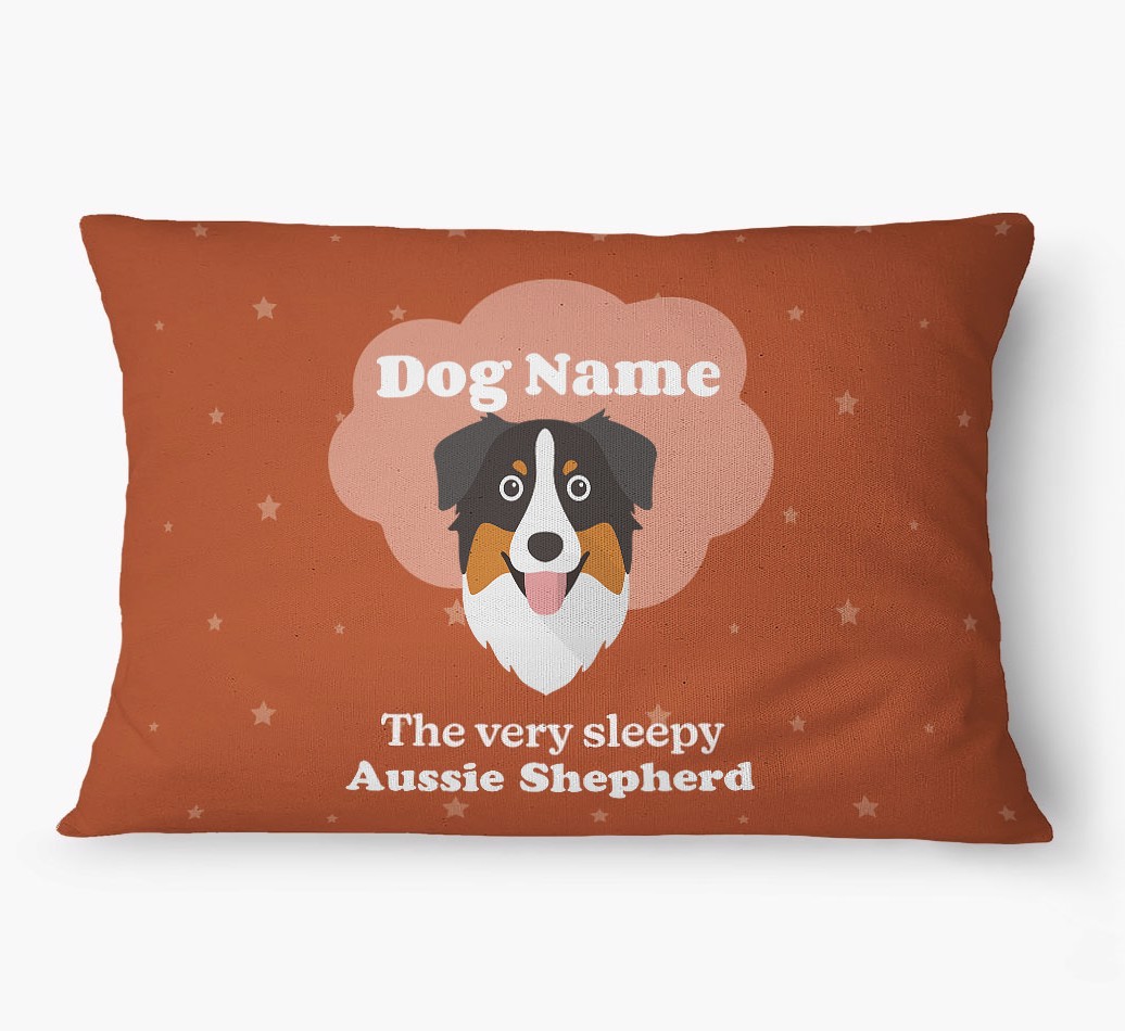 'The Very Sleepy Dog' - Personalized {breedFullName} Dog Bed