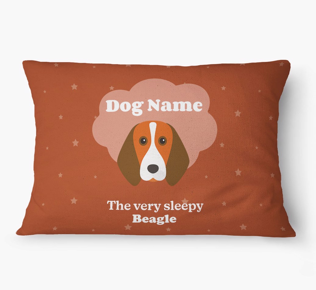 'The Very Sleepy Dog' - Personalized {breedFullName} Dog Bed