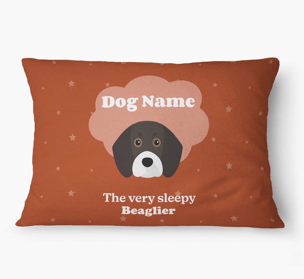 'The Very Sleepy Dog' - Personalized {breedFullName} Dog Bed