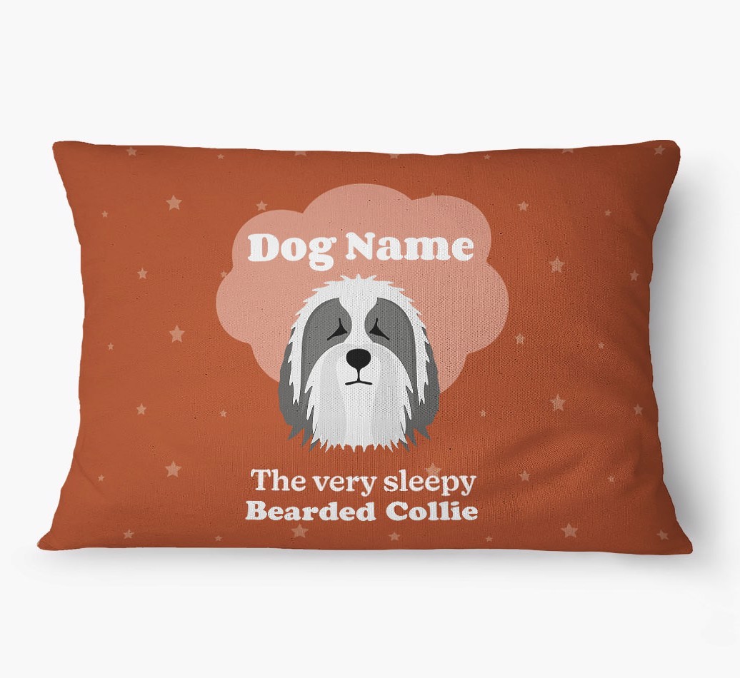 'The Very Sleepy Dog' - Personalized {breedFullName} Dog Bed