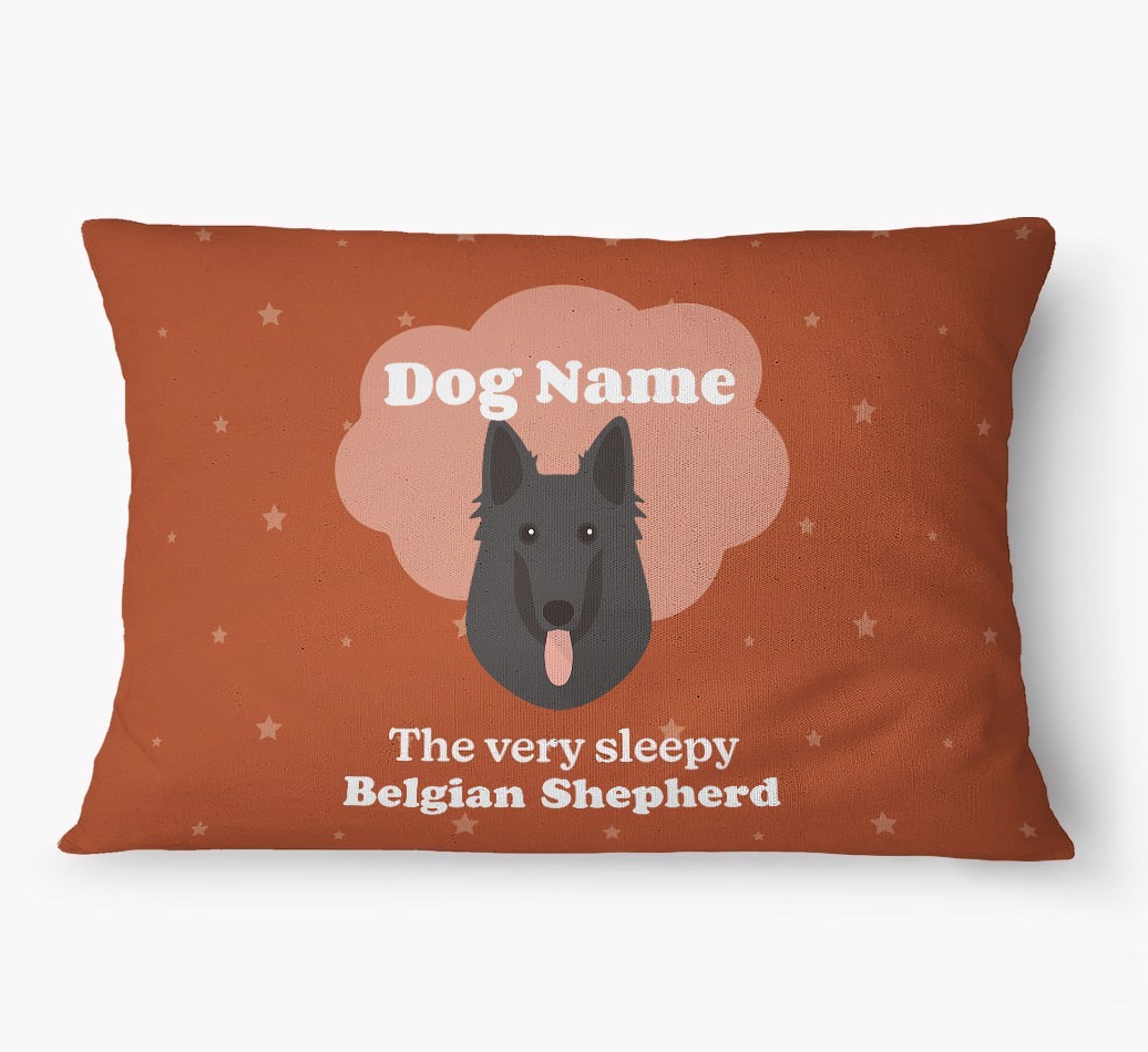 'The Very Sleepy Dog' - Personalized {breedFullName} Dog Bed