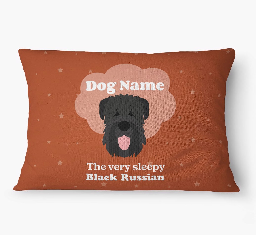 'The Very Sleepy Dog' - Personalized {breedFullName} Dog Bed
