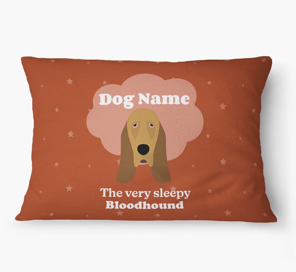 'The Very Sleepy Dog' - Personalized {breedFullName} Dog Bed