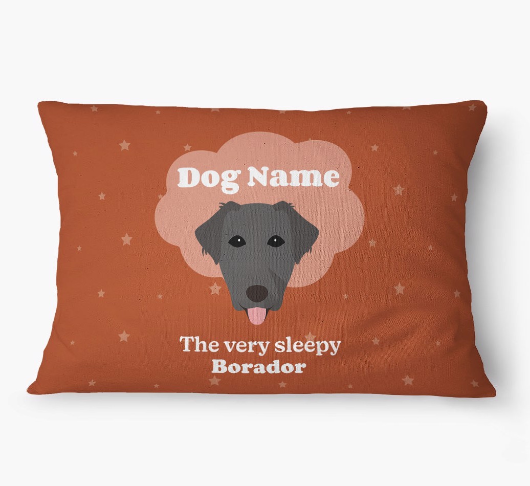 'The Very Sleepy Dog' - Personalized {breedFullName} Dog Bed
