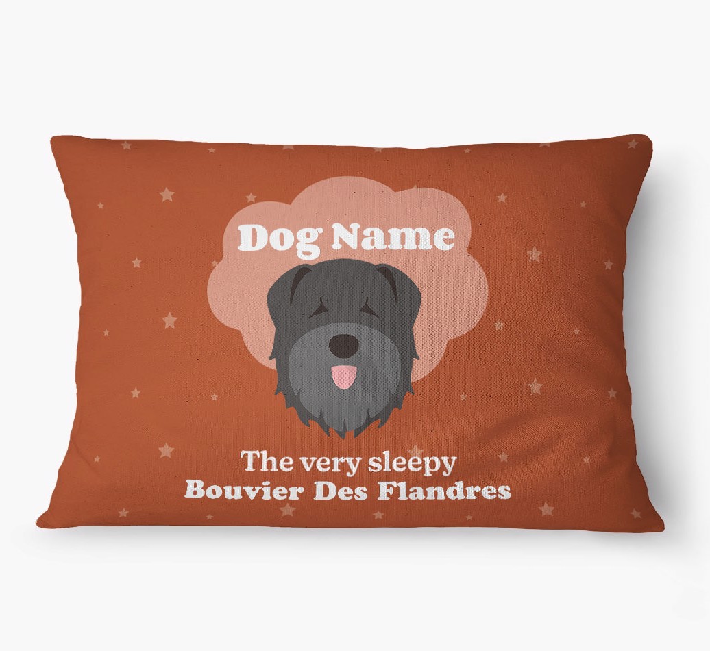 'The Very Sleepy Dog' - Personalized {breedFullName} Dog Bed