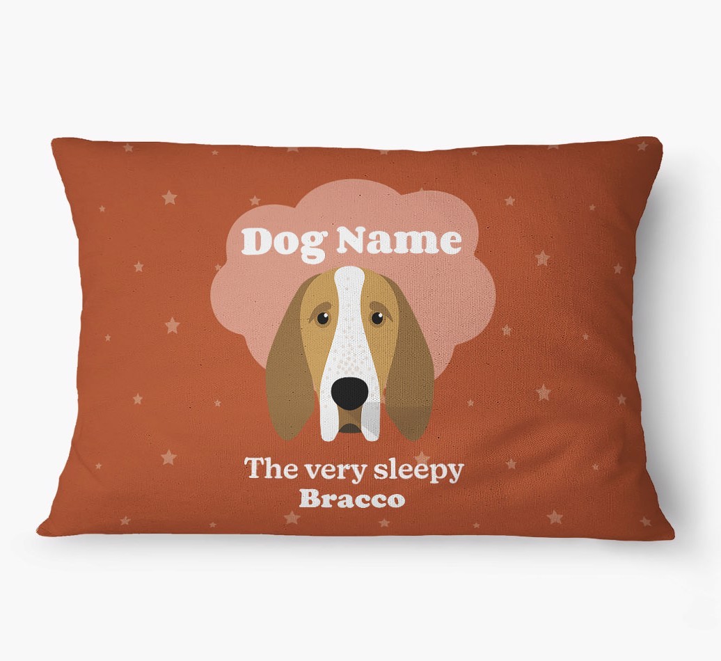 'The Very Sleepy Dog' - Personalized {breedFullName} Dog Bed