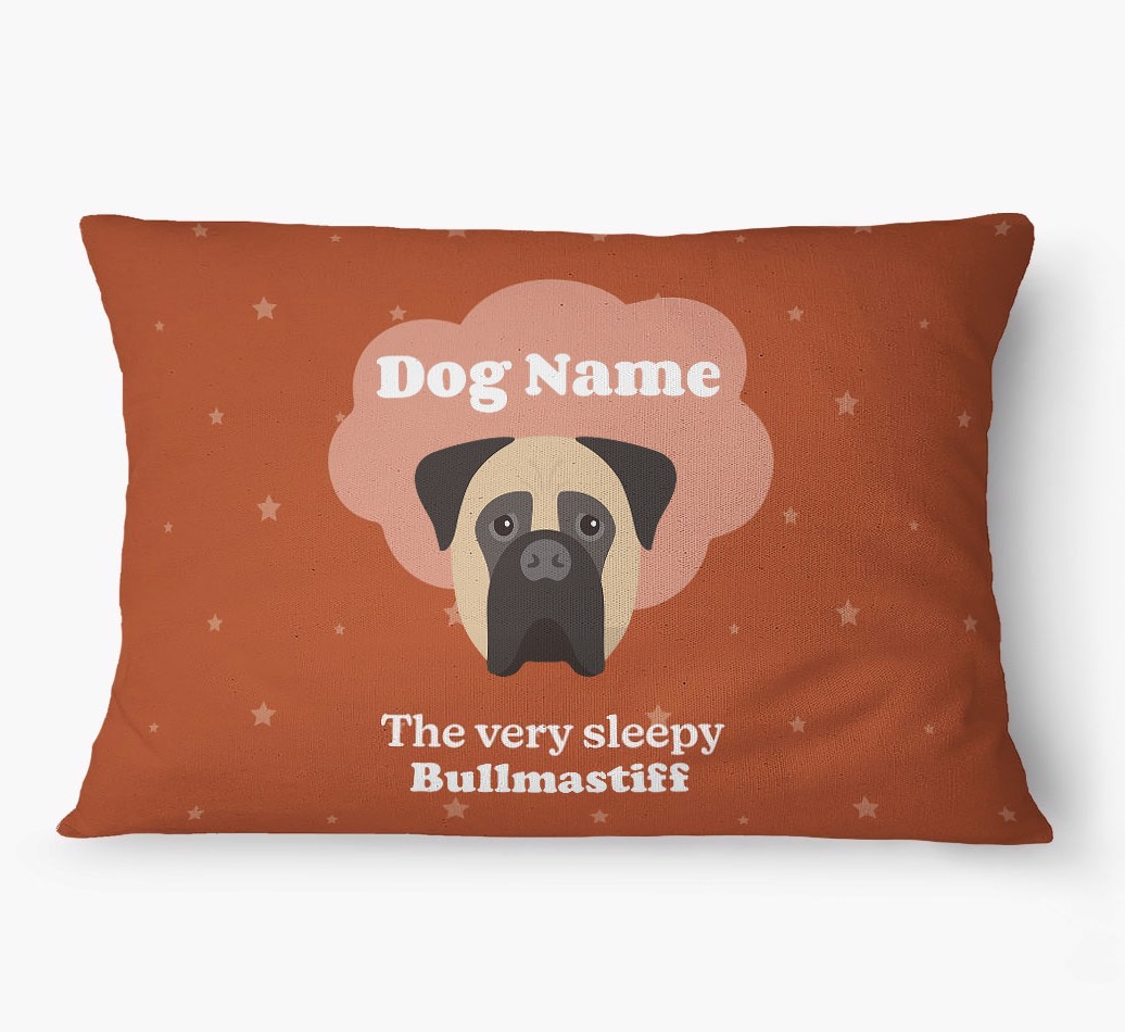 'The Very Sleepy Dog' - Personalized {breedFullName} Dog Bed