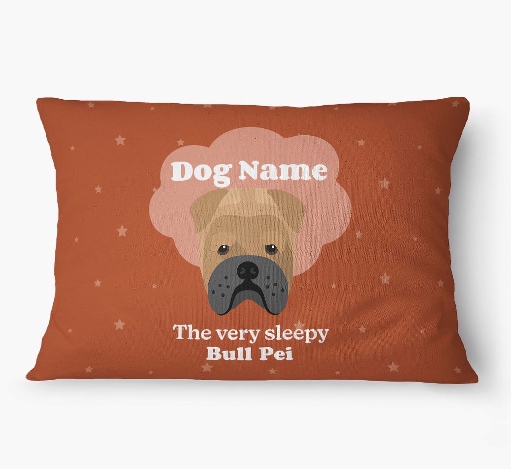 'The Very Sleepy Dog' - Personalized {breedFullName} Dog Bed