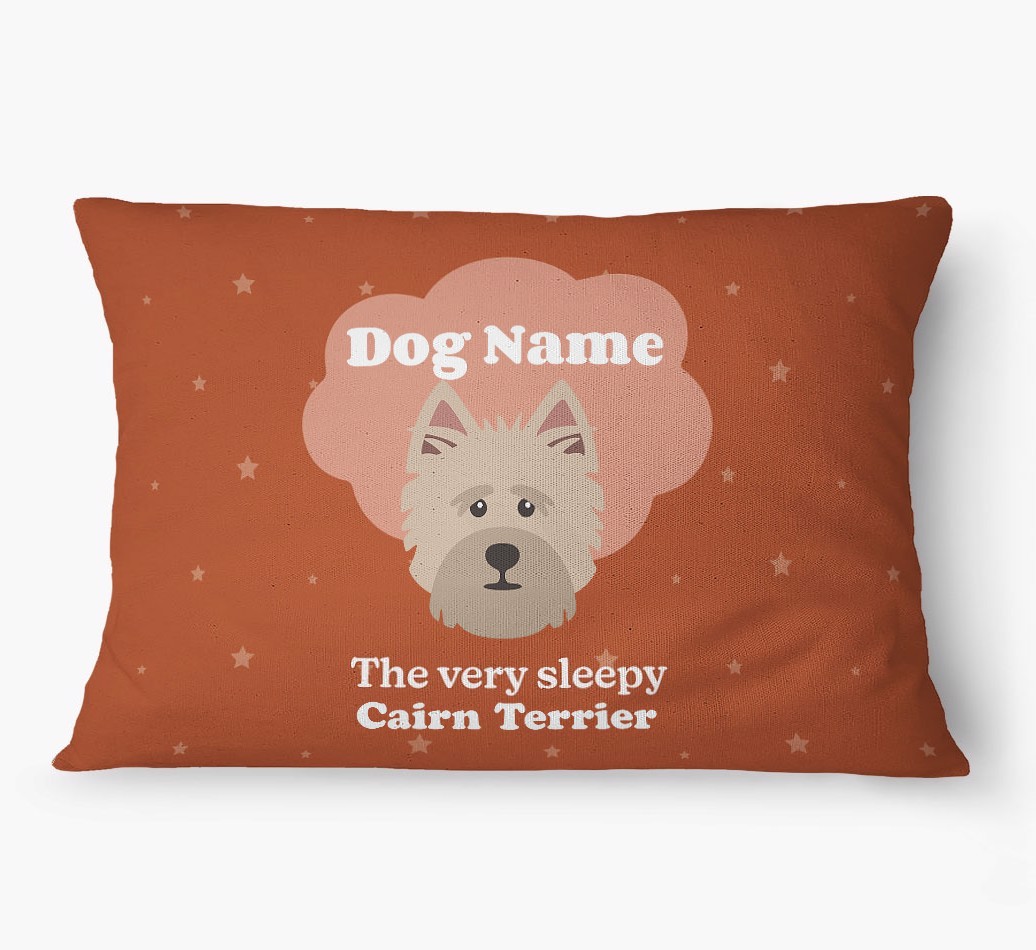 'The Very Sleepy Dog' - Personalized {breedFullName} Dog Bed