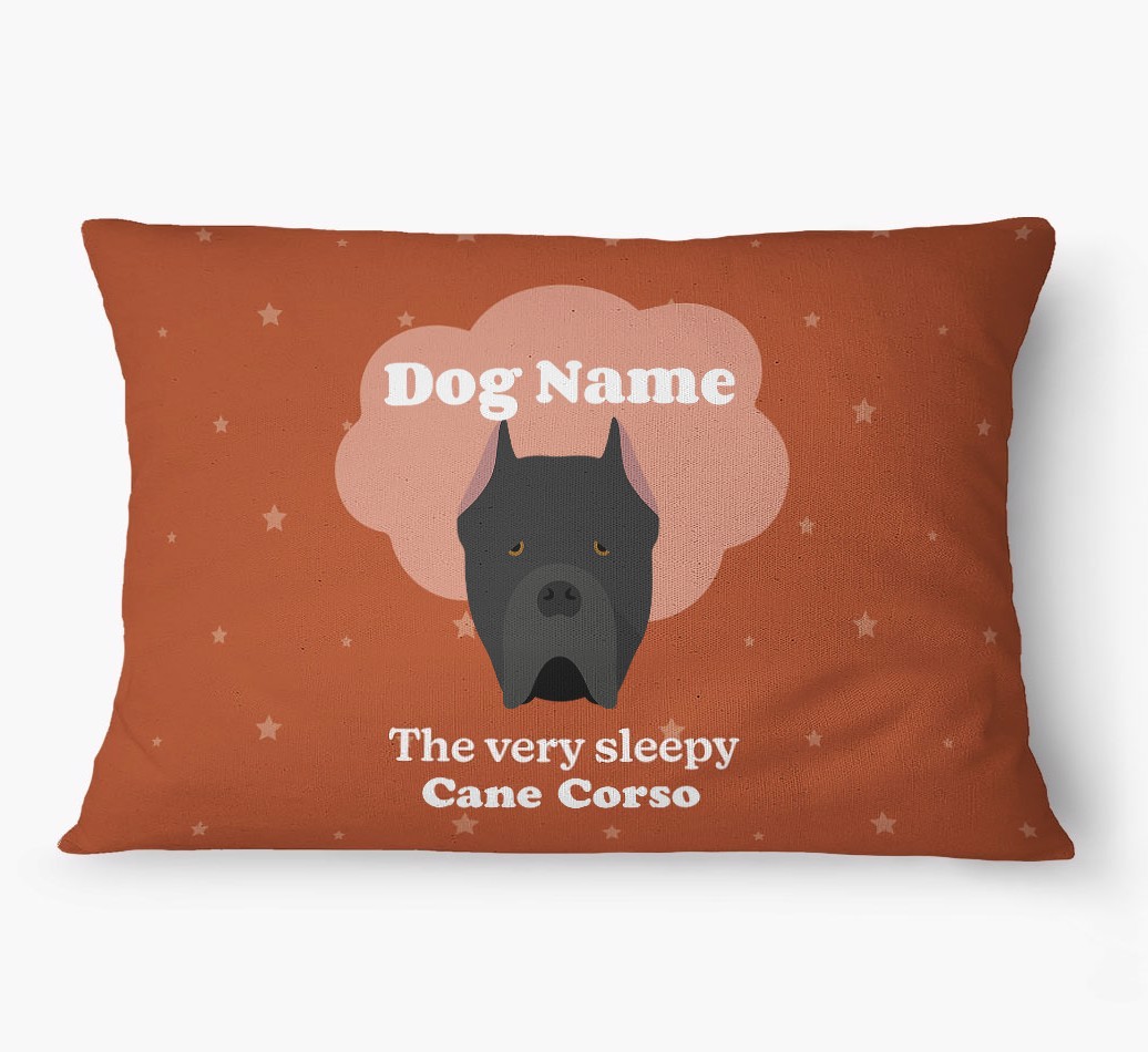 'The Very Sleepy Dog' - Personalized {breedFullName} Dog Bed